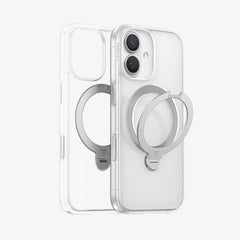 Torras Ostand Spin MagSafe Case iPhone 17 - Clear