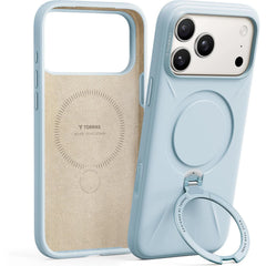 Torras Ostand Silicone MagSafe Case iPhone 17 Pro Max - Baby Blue