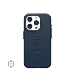 UAG Civilian MagSafe Rugged Slim Case iPhone 15 Pro 6.1 Mallard Blue