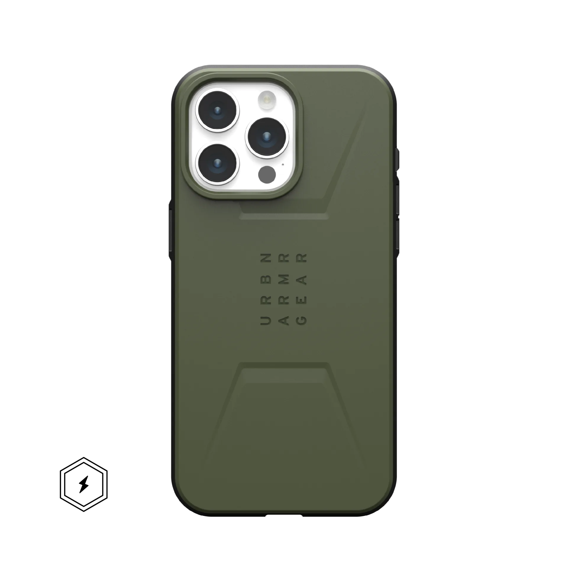 UAG Civilian MagSafe with ACTION BUTTON Slim Case iPhone 15 Pro Max 6.7 Olive Drab