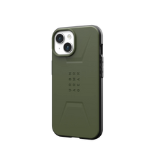 Load image into Gallery viewer, UAG Civilian MagSafe Rugged Slim Case iPhone 15 Standard 6.1 Olive Drab