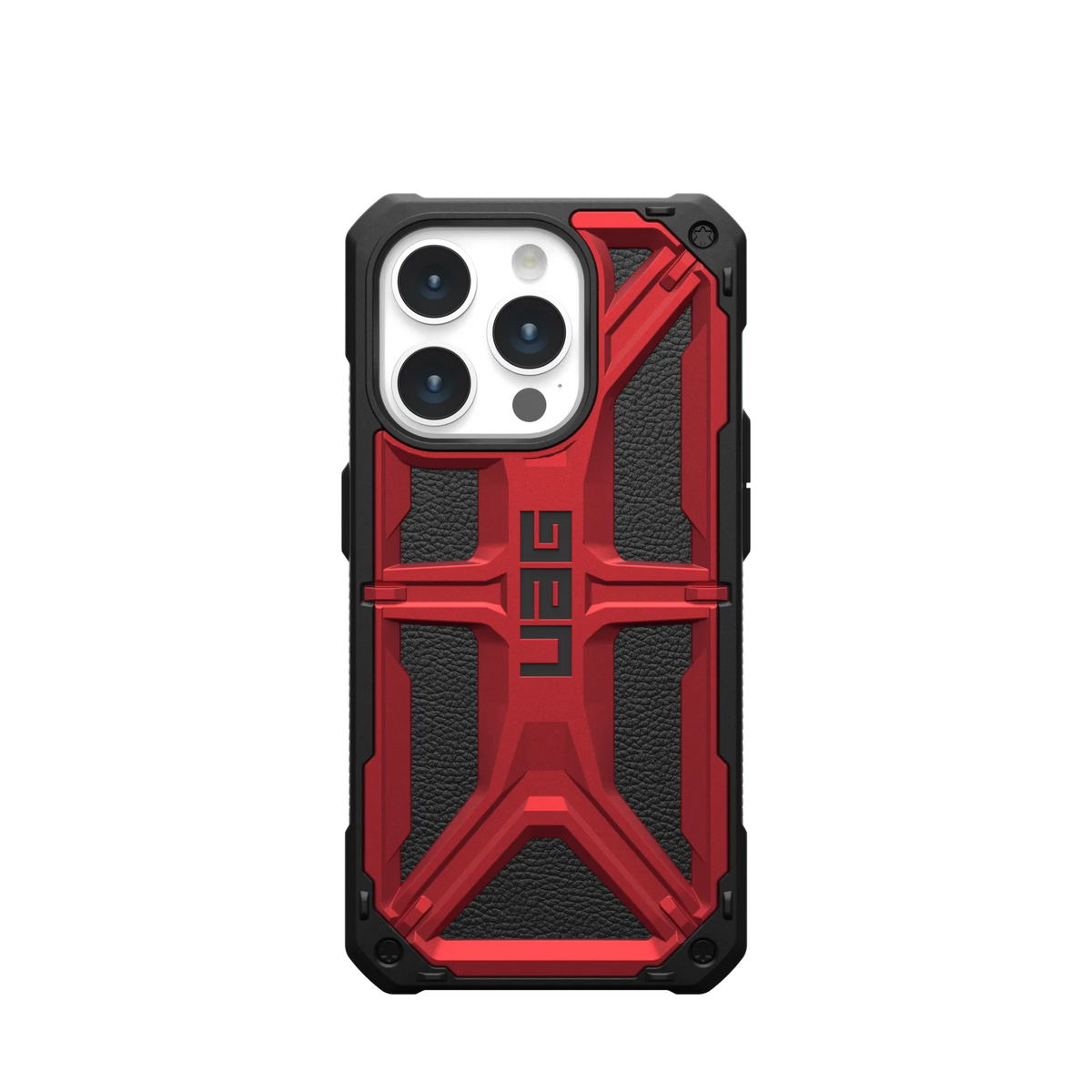 UAG Monarch Rugged Tough Case iPhone 15 Pro 6.1 Crimson Red