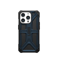 UAG Monarch Rugged Tough Case iPhone 15 Pro 6.1 Mallard Blue