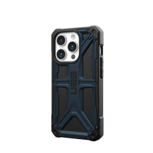 Load image into Gallery viewer, UAG Monarch Rugged Tough Case iPhone 15 Pro 6.1 Mallard Blue