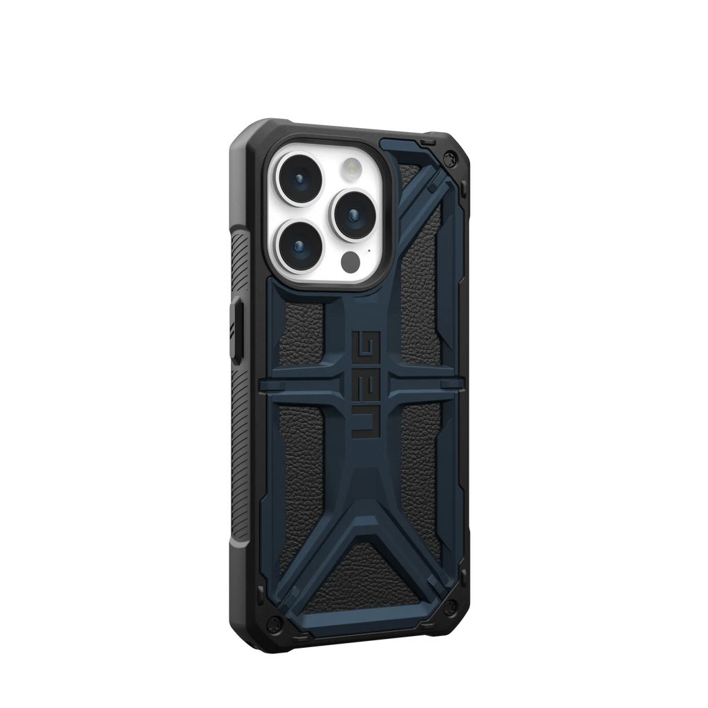 UAG Monarch Rugged Tough Case iPhone 15 Pro 6.1 Mallard Blue