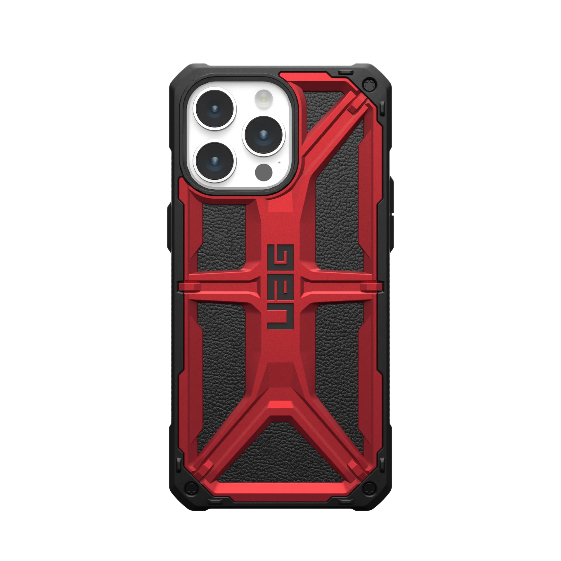 UAG Monarch Rugged Tough Case iPhone 15 Pro Max 6.7 Crimson Red