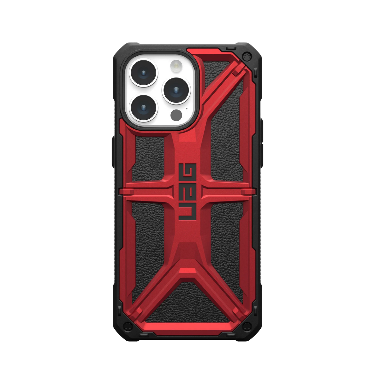 UAG Monarch Rugged Tough Case iPhone 15 Pro Max 6.7 Crimson Red