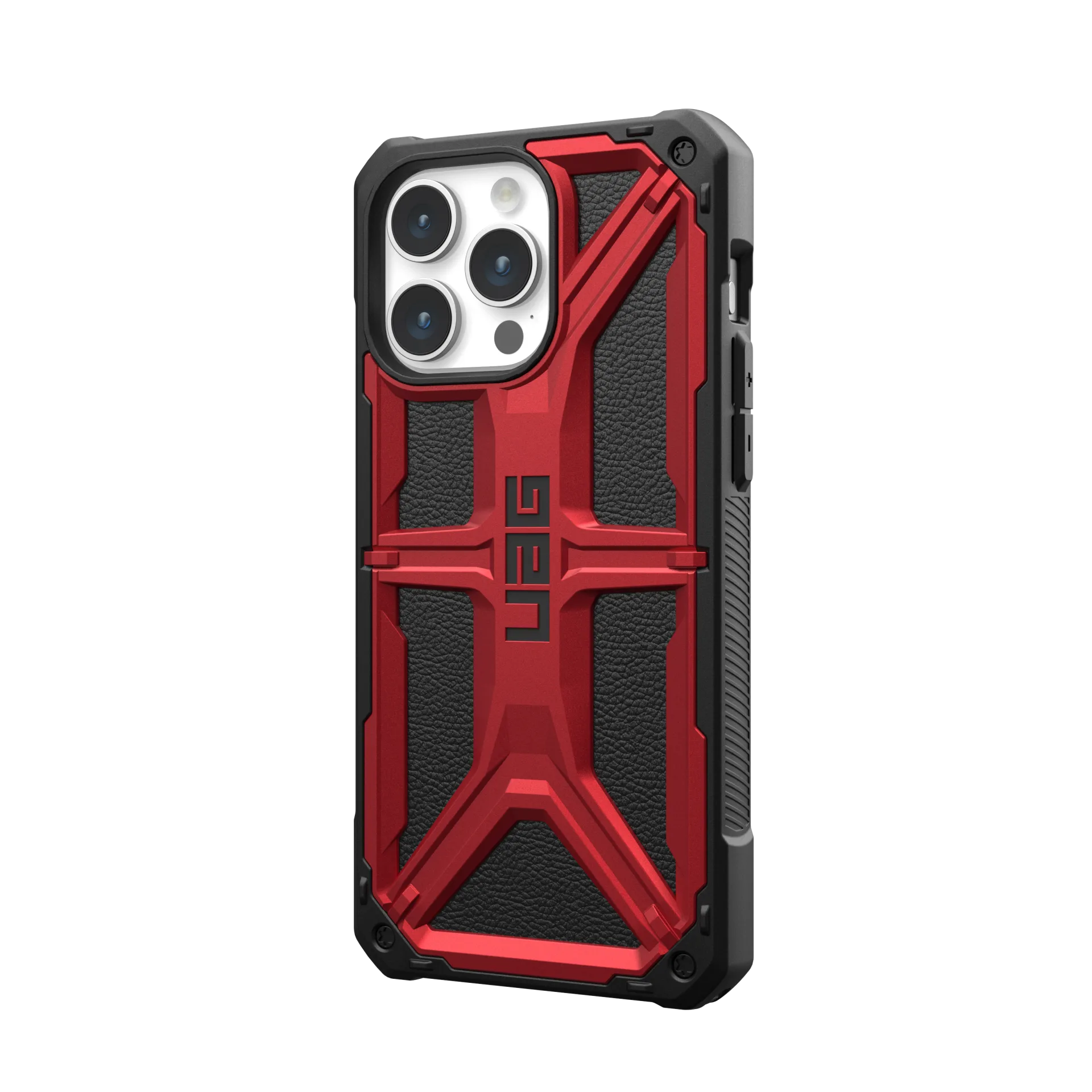 UAG Monarch Rugged Tough Case iPhone 15 Pro Max 6.7 Crimson Red
