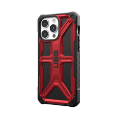 UAG Monarch Rugged Tough Case iPhone 15 Pro Max 6.7 Crimson Red