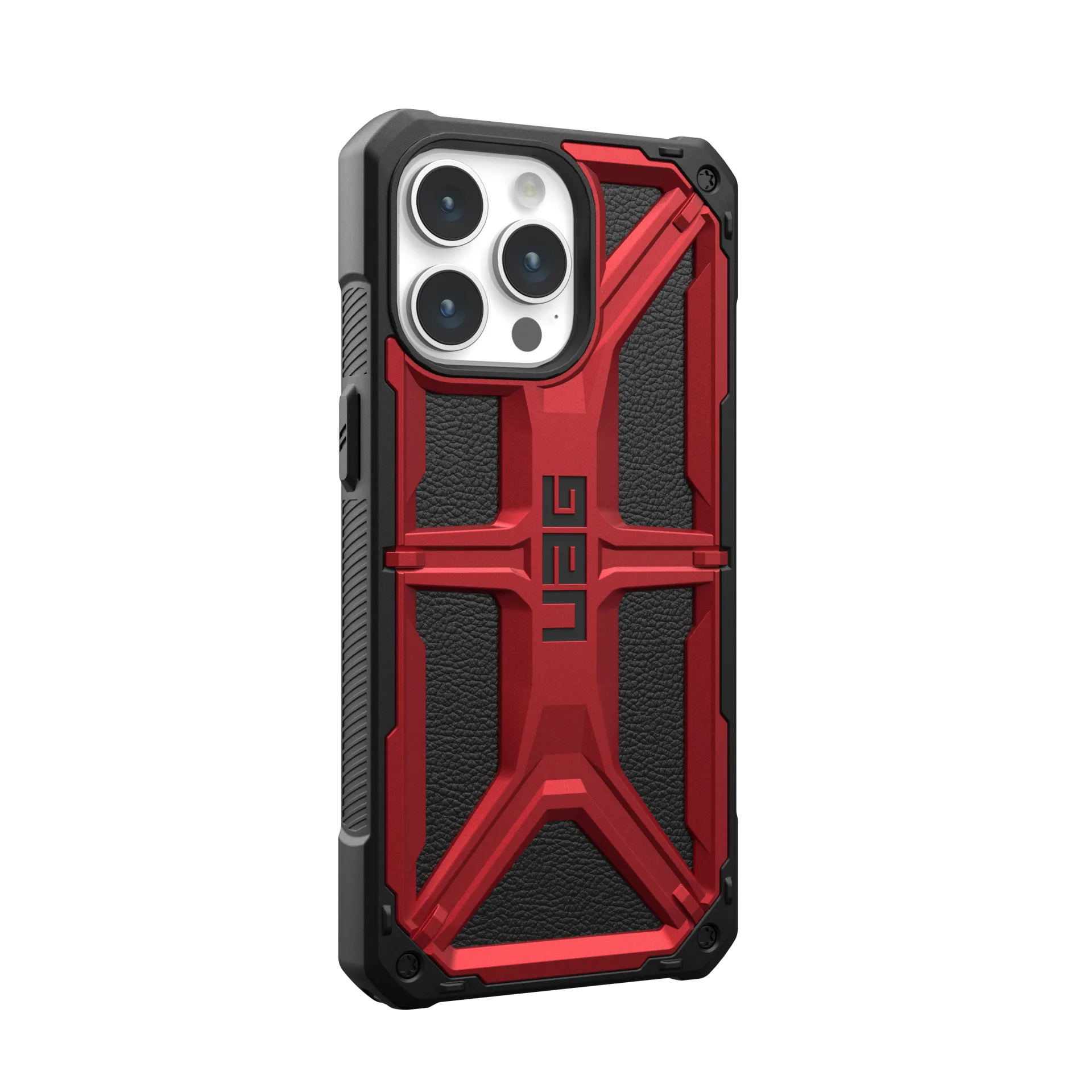 UAG Monarch Rugged Tough Case iPhone 15 Pro Max 6.7 Crimson Red