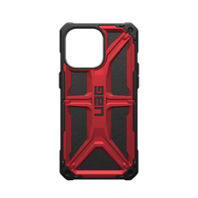 Load image into Gallery viewer, UAG Monarch Rugged Tough Case iPhone 15 Pro Max 6.7 Crimson Red
