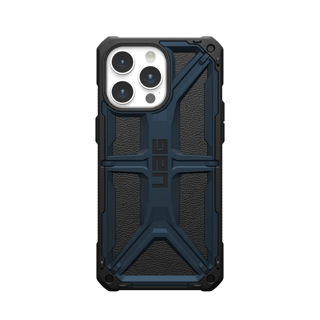 UAG Monarch Rugged Tough Case iPhone 15 Pro Max 6.7 Mallard Blue