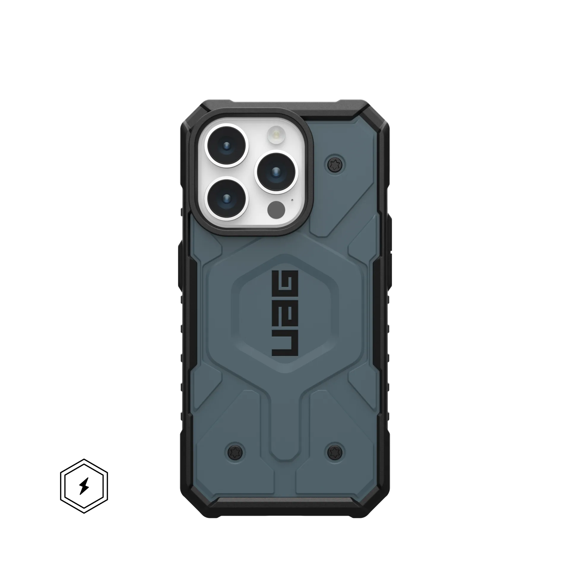 UAG Pathfinder MagSafe Case iPhone 15 Pro 6.1 Cloud Blue
