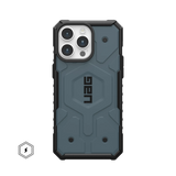UAG Pathfinder MagSafe with ACTION BUTTON Case iPhone 15 Pro Max 6.7 Cloud Blue