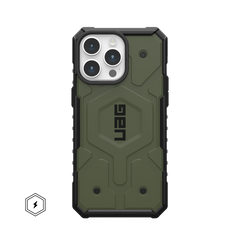 UAG Pathfinder MagSafe Case iPhone 15 Pro Max 6.7 Olive Drab
