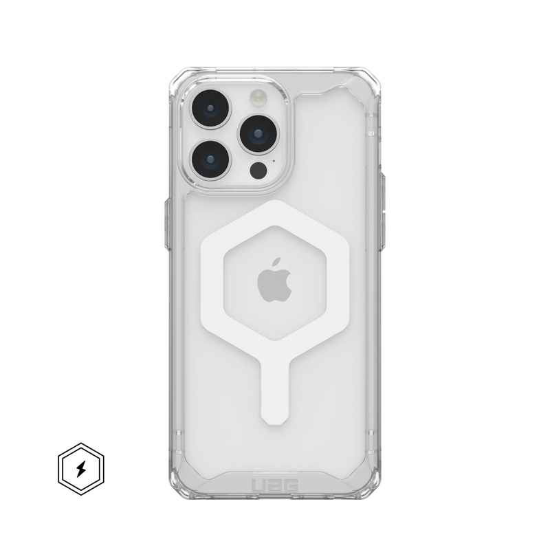 UAG Plyo Clear & MagSafe Case iPhone 15 Pro Max 6.7 Ice White