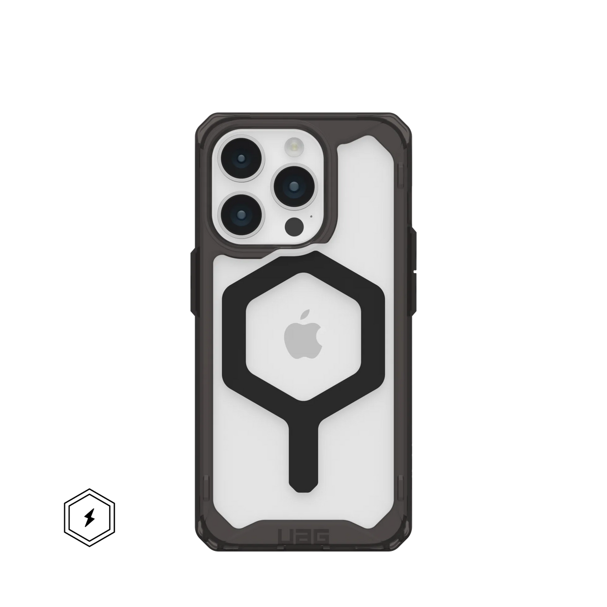 UAG Plyo Clear & MagSafe Case iPhone 15 Pro 6.1 Black