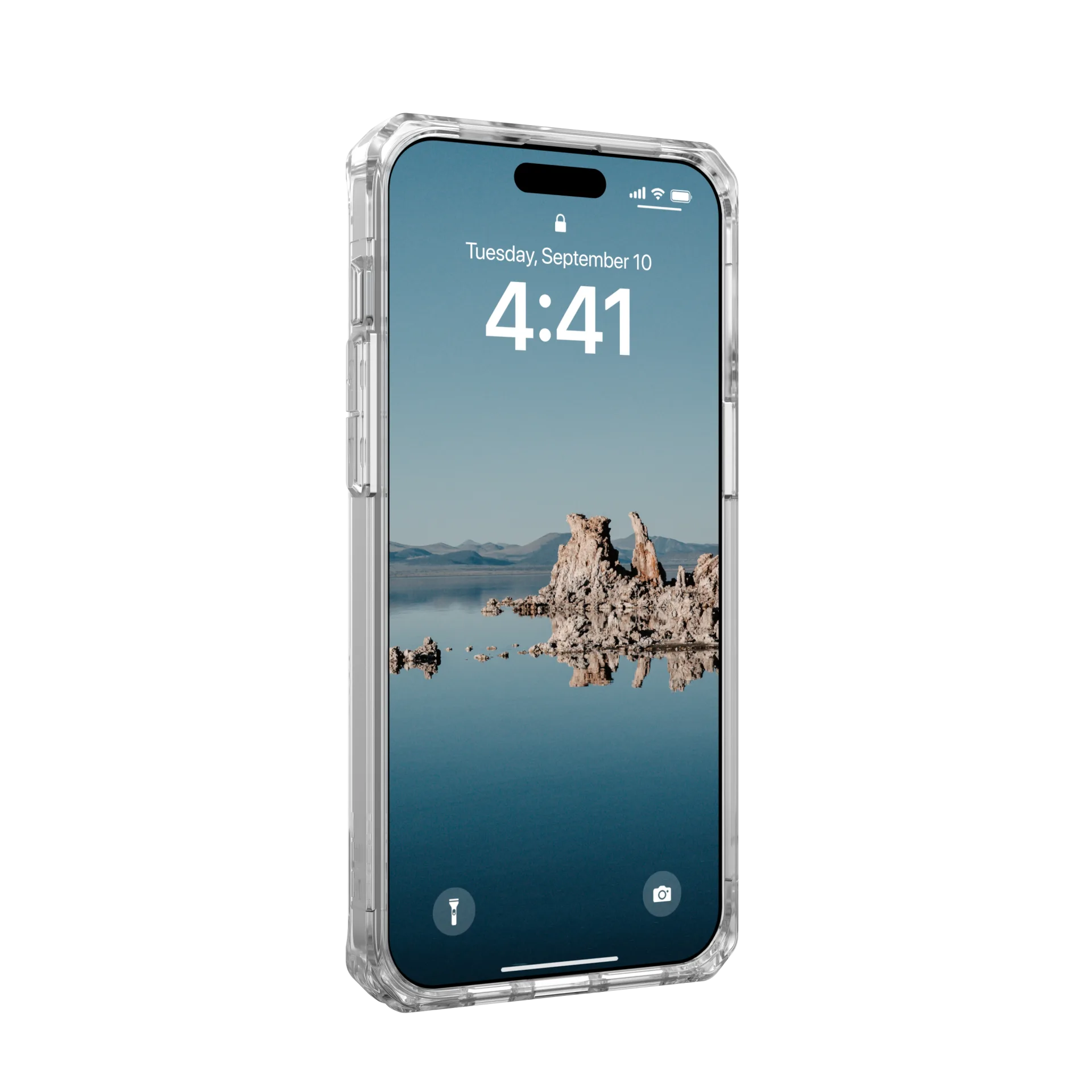 UAG Plyo Clear & MagSafe Case iPhone 15 Pro Max 6.7 Ice White