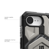 UAG Monarch Pro Rugged Case iPhone 17e / 16e 6.1 - Titanium