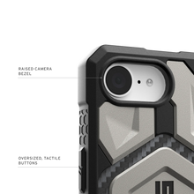 Load image into Gallery viewer, UAG Monarch Pro Rugged Case iPhone 16e 6.1 - Titanium