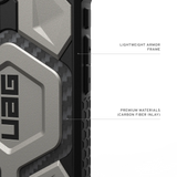 UAG Monarch Pro Rugged Case iPhone 17e / 16e 6.1 - Titanium
