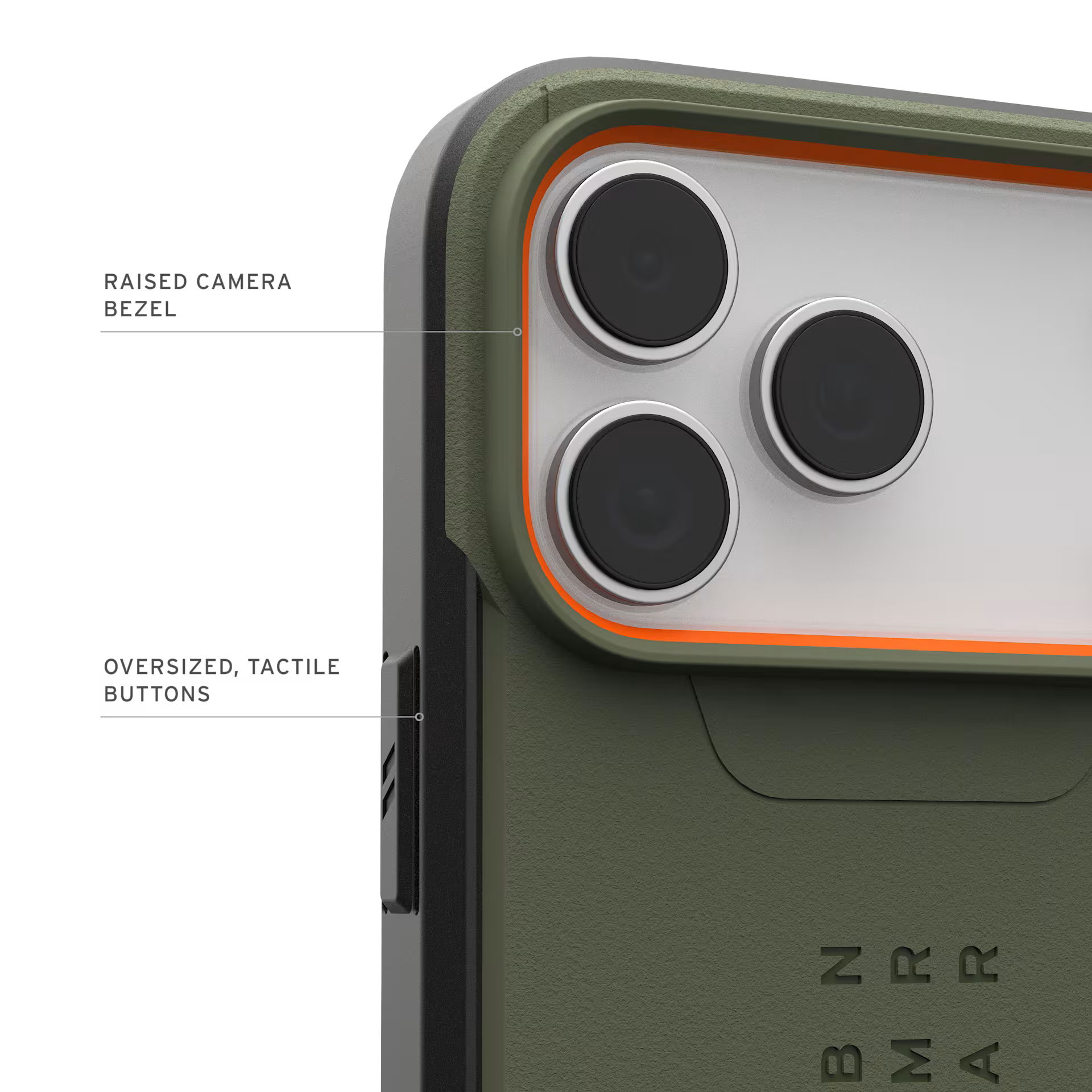 Civilian MagSafe Case for iPhone 18 Pro Max 6.9 in Olive/Orange - UAG