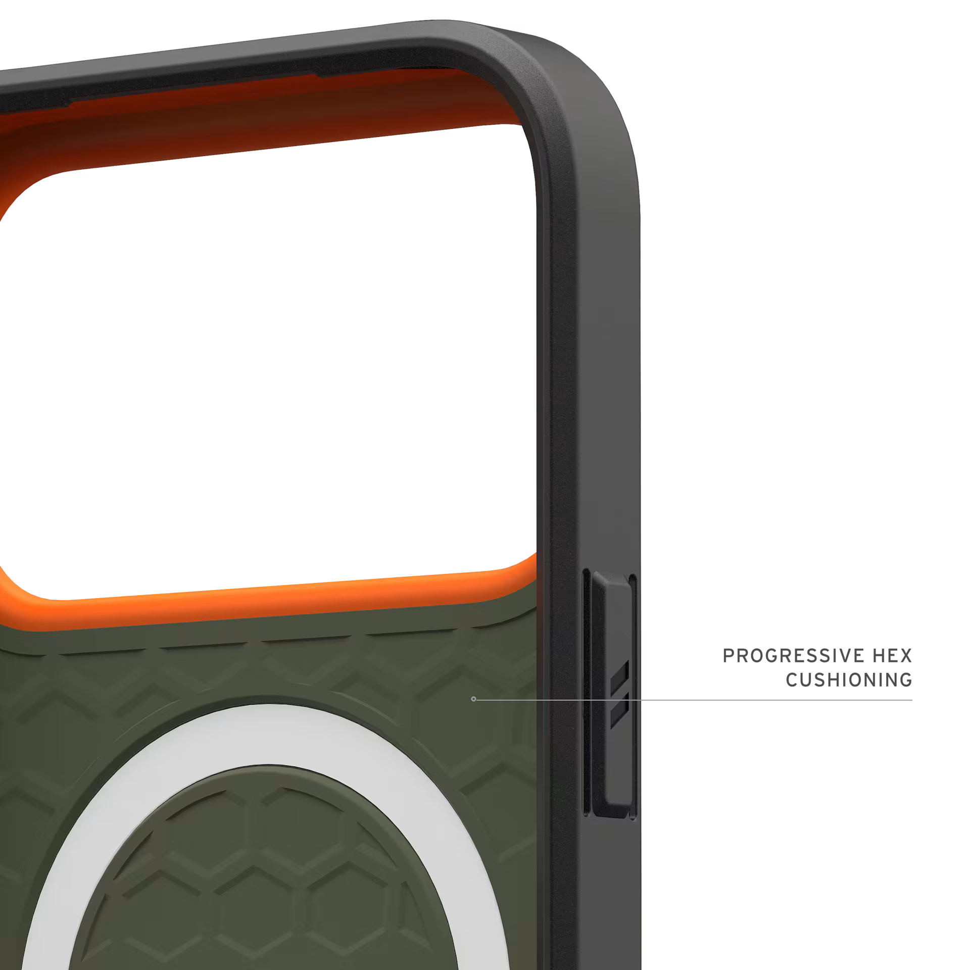 Civilian MagSafe Case for iPhone 18 Pro Max 6.9 in Olive/Orange - UAG