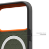 Civilian MagSafe Case for iPhone 18 Pro Max 6.9 in Olive/Orange - UAG