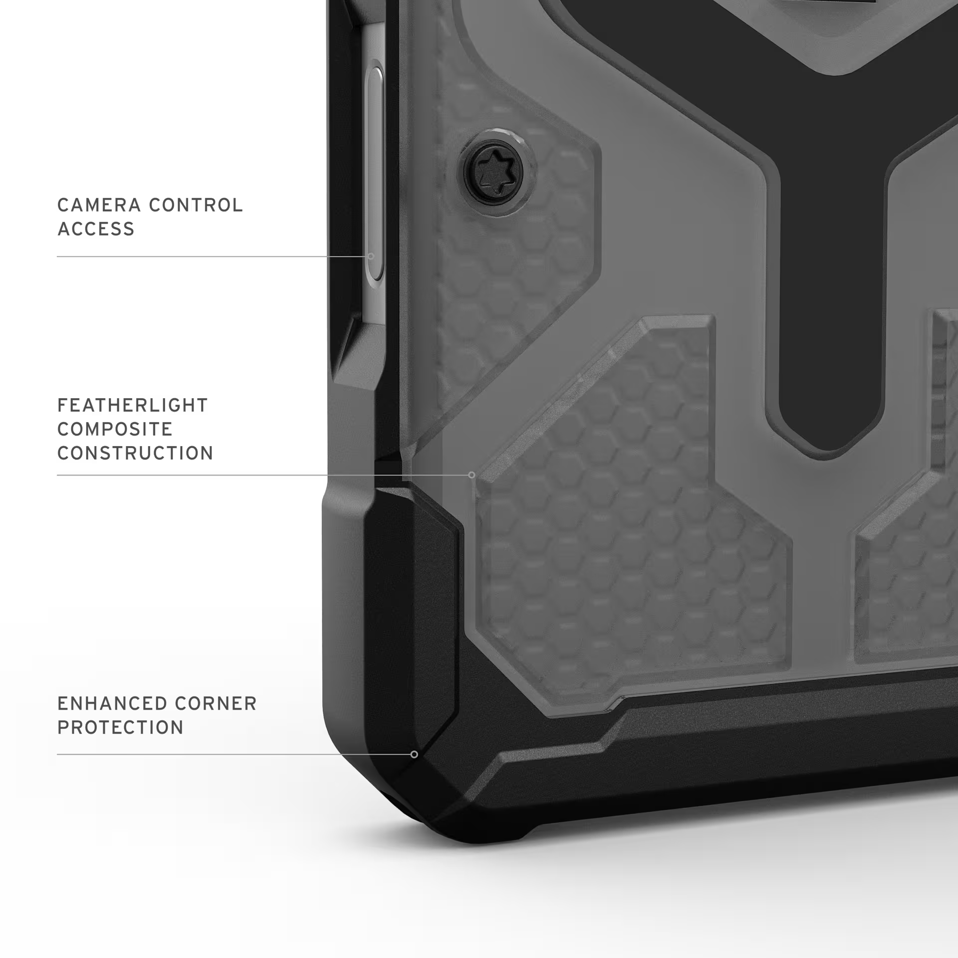 Pathfinder Clr MagSafe Case for iPhone 18 Pro 6.3 in Ash/Black - UAG