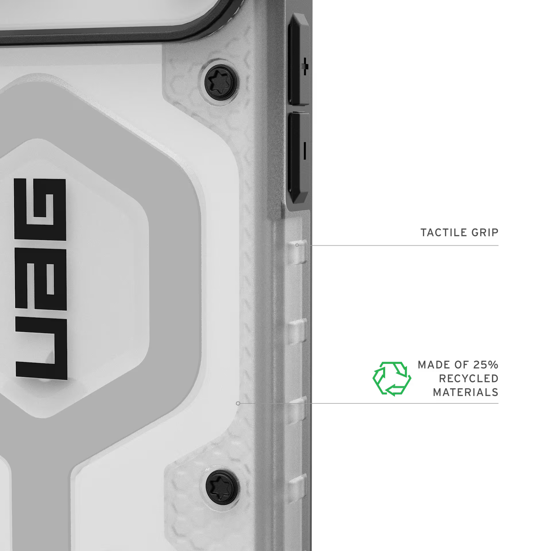UAG Pathfinder Clear MagSafe Case for iPhone 17 Pro Max & 18 Pro Max – Ice / Silver