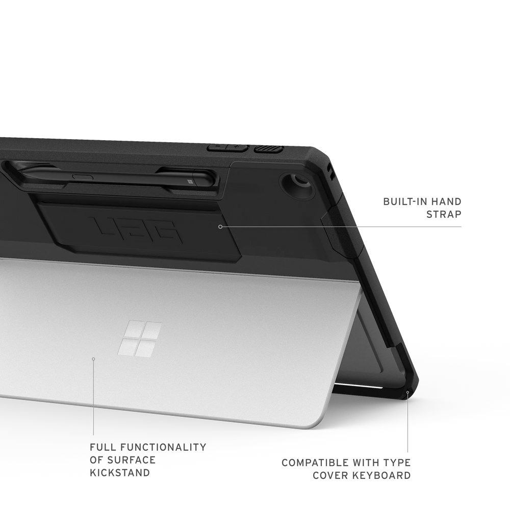 UAG Scout Case Demonstrating Kick stand 