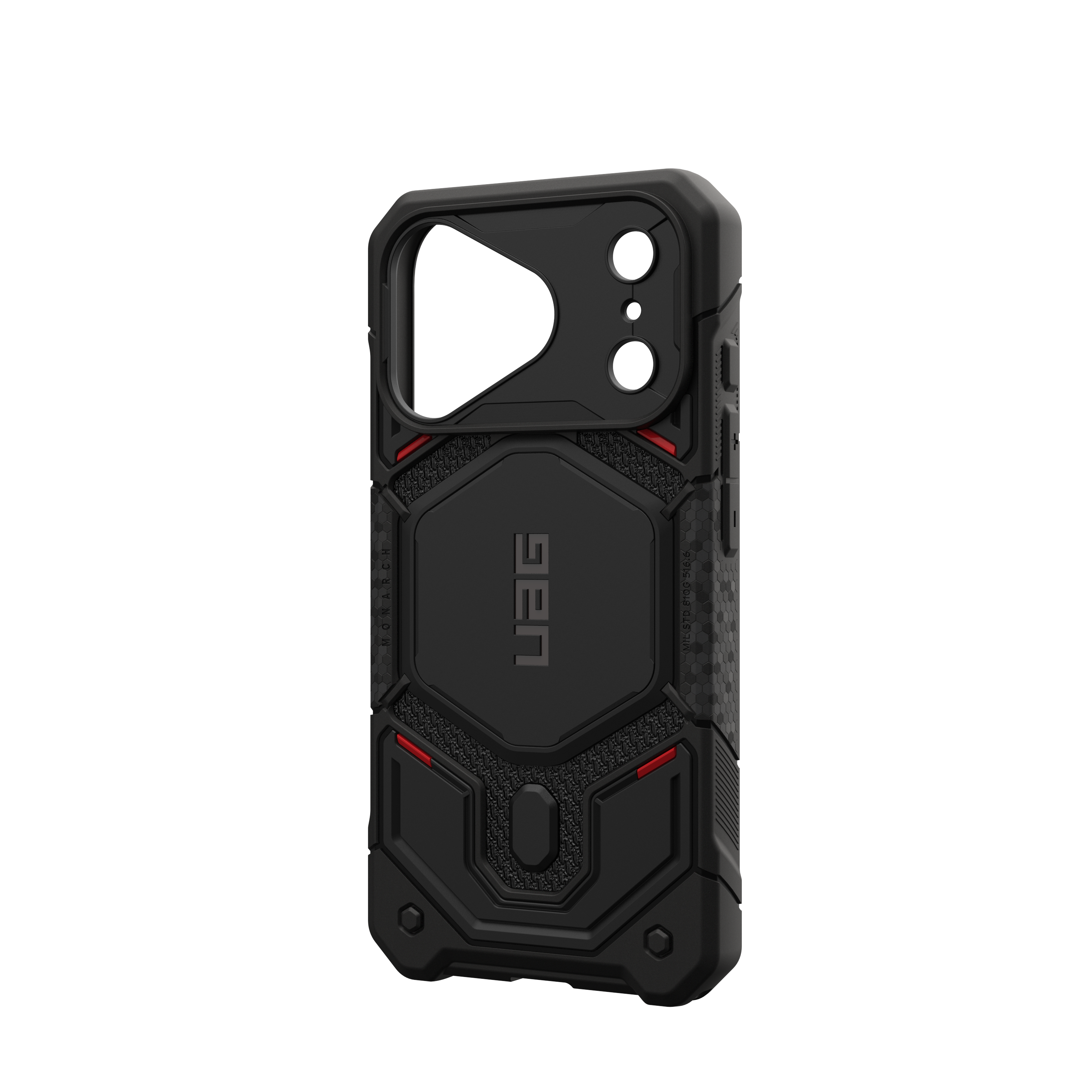 UAG Monarch Pro Case for iPhone 18 Pro & 17 Pro 6.3 - Kevlar Black