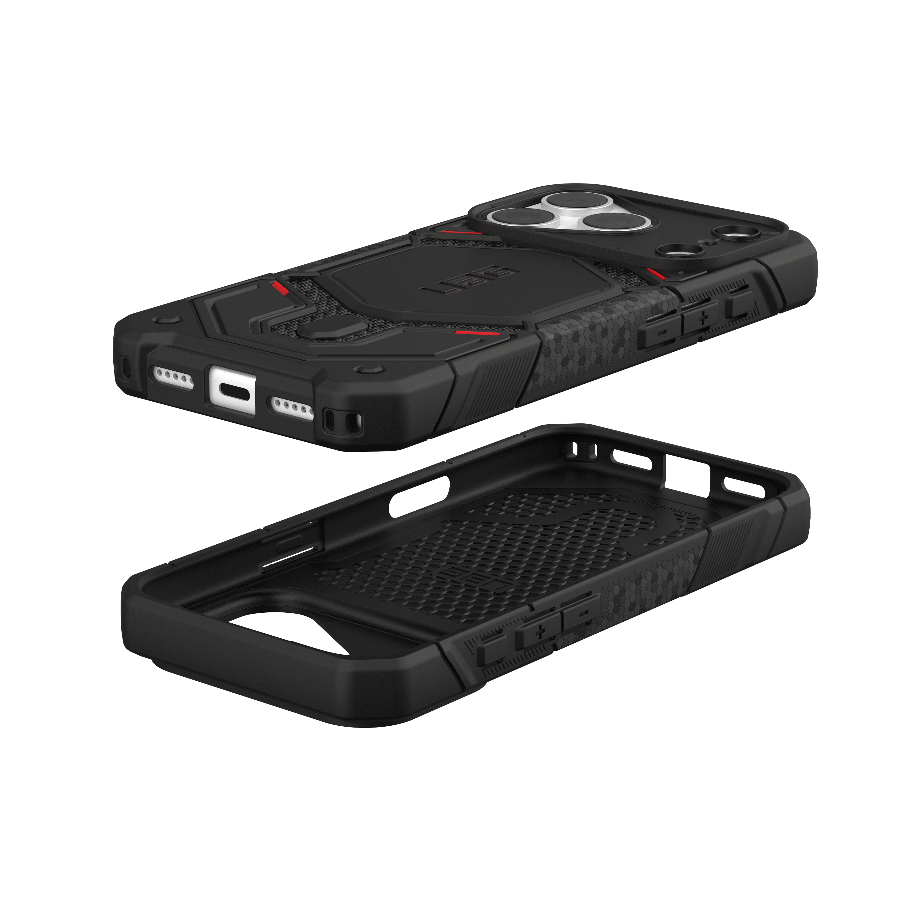 UAG Monarch Pro Case for iPhone 18 Pro & 17 Pro 6.3 - Kevlar Black