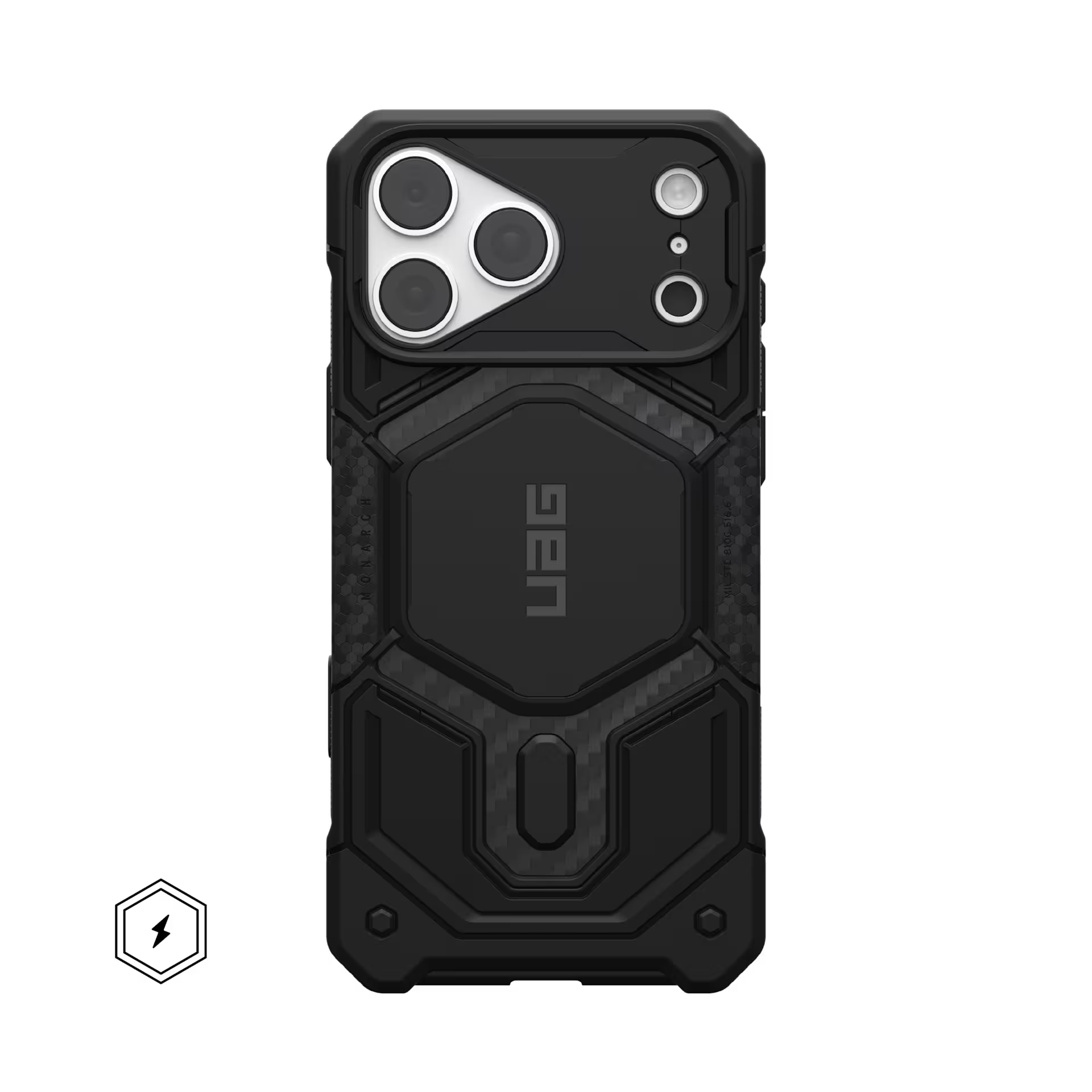 Monarch Pro Case for iPhone 18 Pro 6.3 in Carbon Fiber - UAG