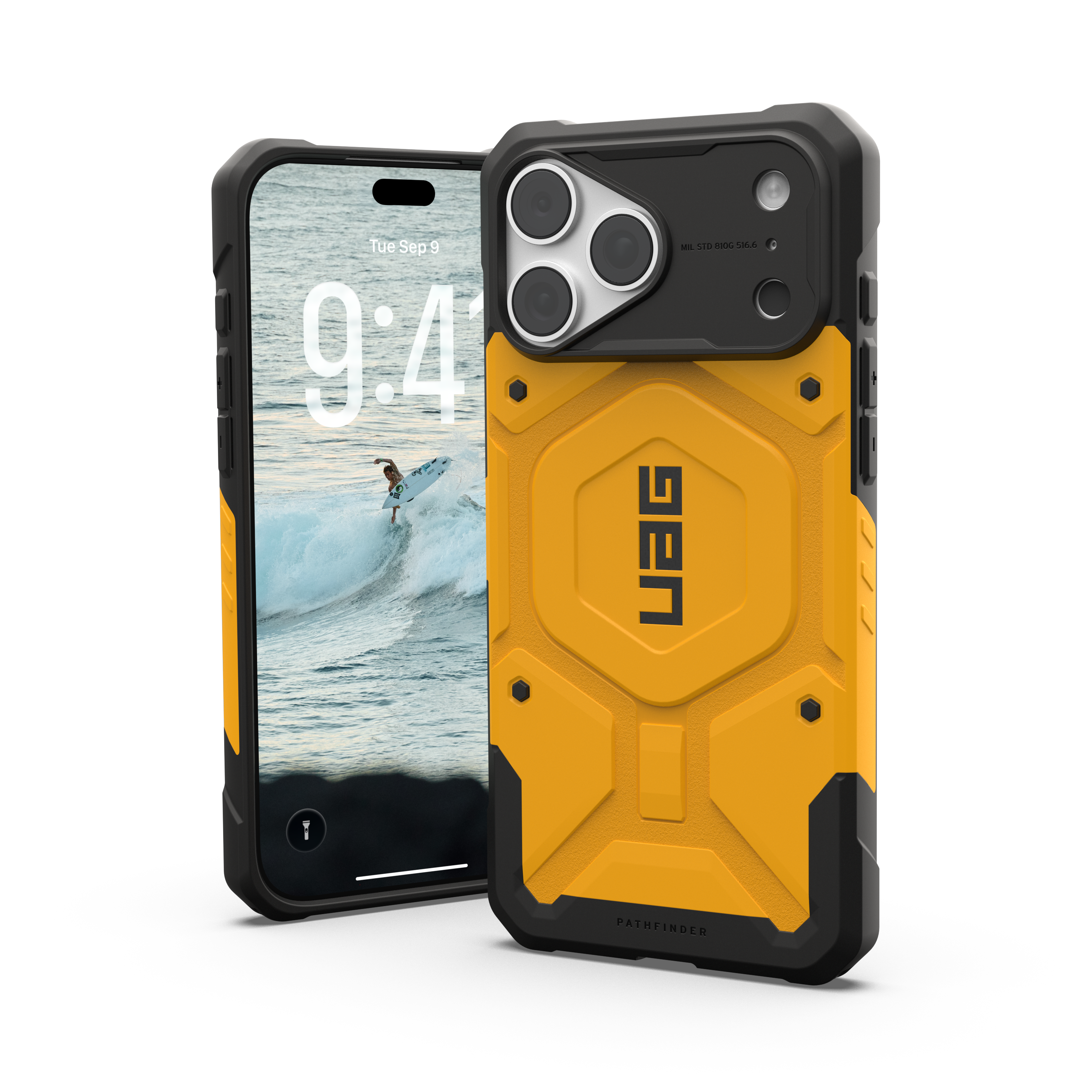 UAG Pathfinder MagSafe Case for iPhone 18 Pro 6.3 - Heritage Yellow
