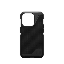 Load image into Gallery viewer, UAG Metropolis LT Kevlar MagSafe Case iPhone 15 Pro 6.1 Black