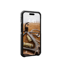 Load image into Gallery viewer, UAG Metropolis LT Kevlar MagSafe Case iPhone 15 Pro 6.1 Black