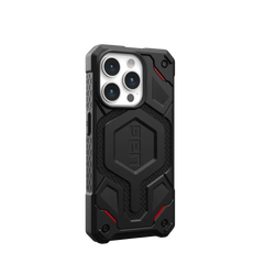 UAG Monarch Pro Rugged MagSafe Case iPhone 15 Pro 6.1 Kevlar Black