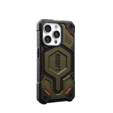 UAG Monarch Pro Rugged MagSafe Case iPhone 15 Pro 6.1 Kevlar Green