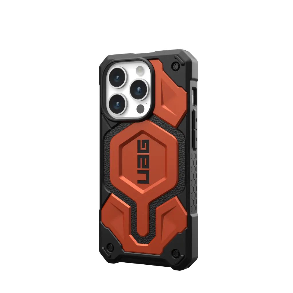 UAG Monarch Pro Rugged MagSafe Case iPhone 15 Pro 6.1 Rust