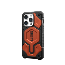 Load image into Gallery viewer, UAG Monarch Pro Rugged MagSafe Case iPhone 15 Pro 6.1 Rust