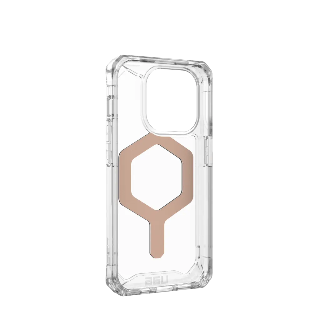 UAG Plyo Clear & MagSafe Case iPhone 15 Pro 6.1 Ice Rose Gold