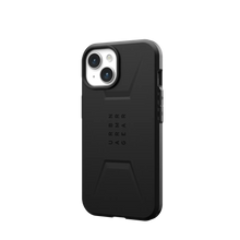 Load image into Gallery viewer, UAG Civilian MagSafe Rugged Slim Case iPhone 15 Standard 6.1 Black