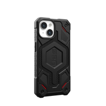 Load image into Gallery viewer, UAG Monarch Pro Rugged MagSafe Case iPhone 15 Standard 6.1 Kevlar Black