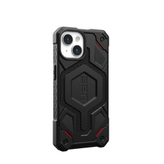 UAG Monarch Pro Rugged MagSafe Case iPhone 16e / 15 / 14 / 13 Standard 6.1 - Kevlar Black