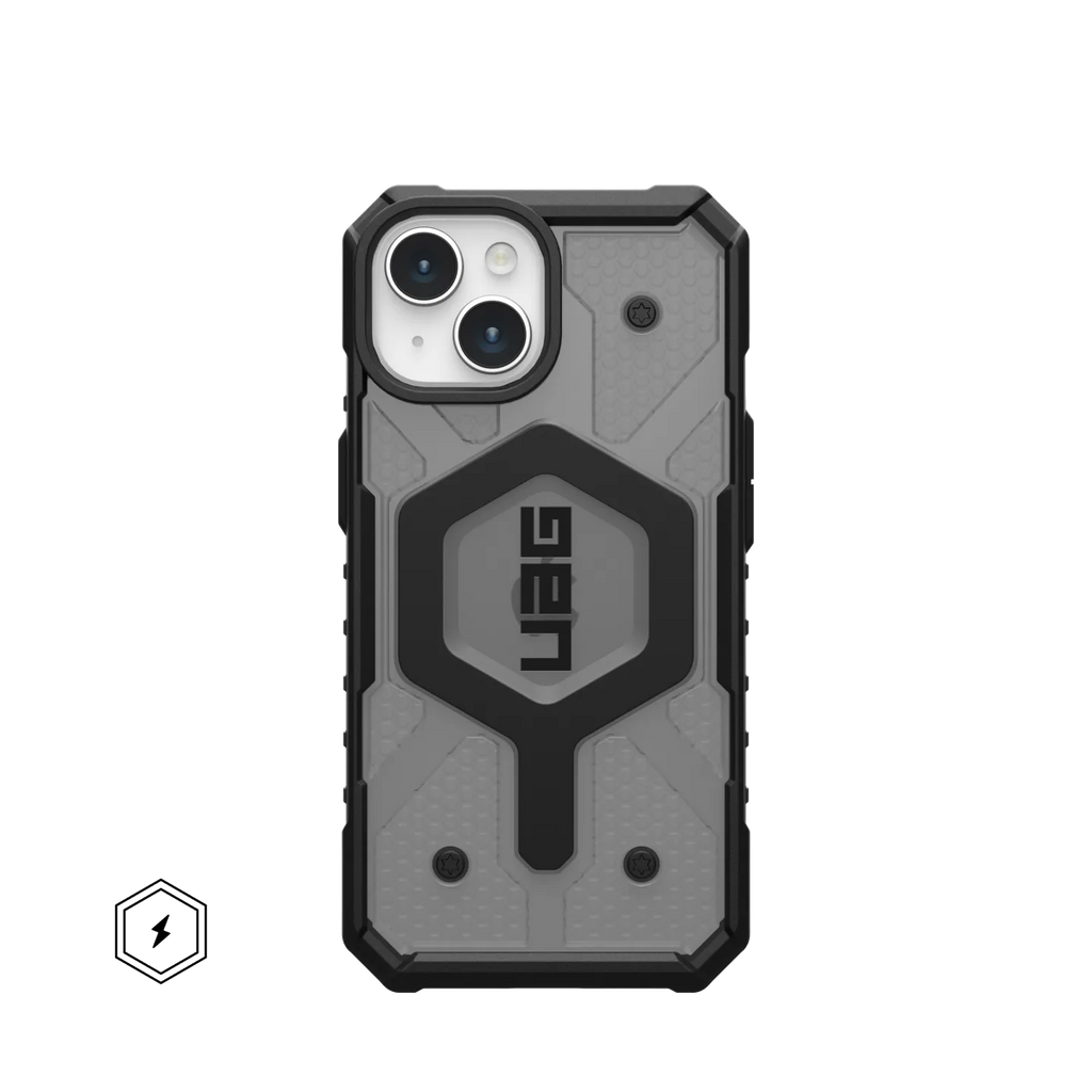 UAG Pathfinder MagSafe Case iPhone 15 Standard 6.1 Ash