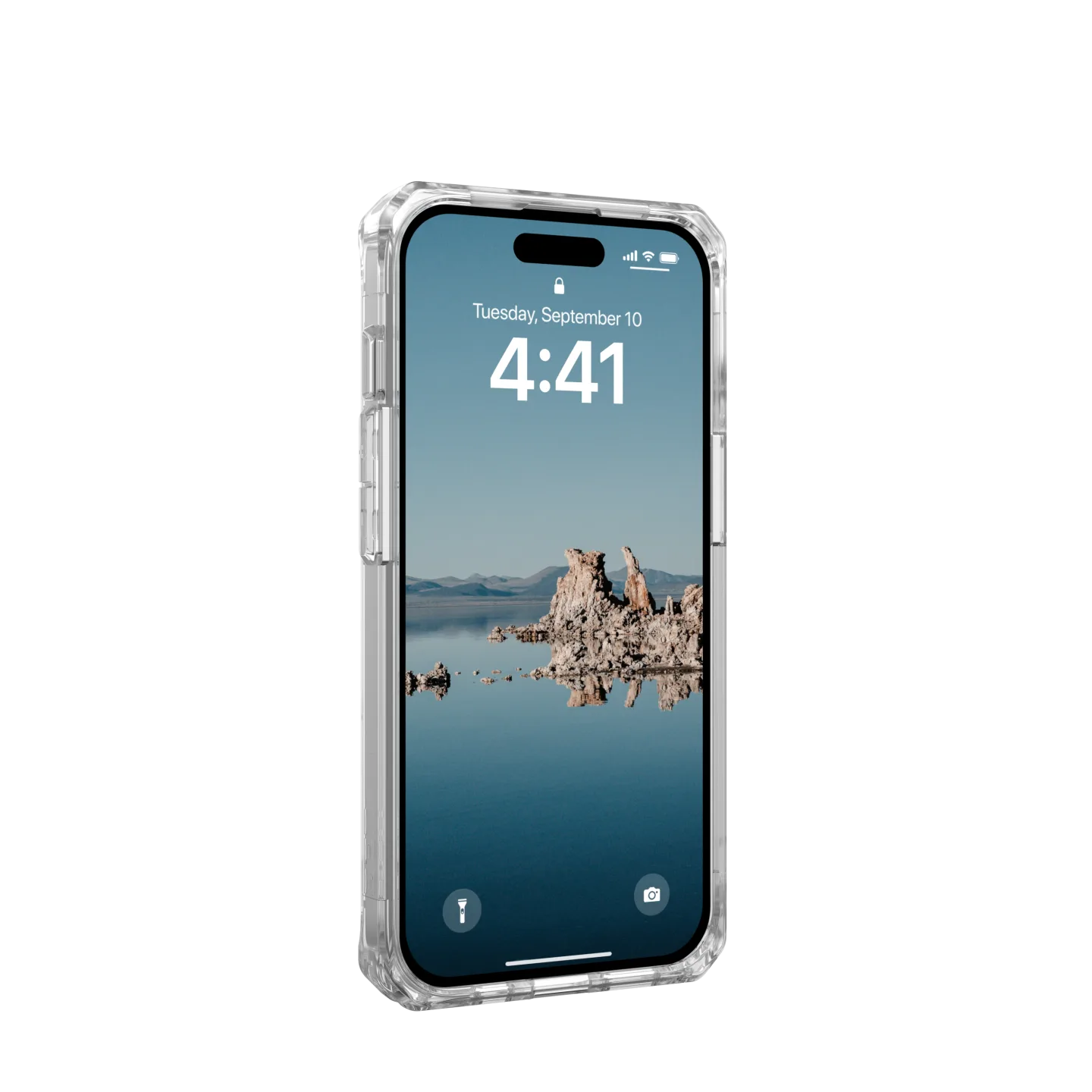 UAG Plyo Clear & MagSafe Case iPhone 15 Pro 6.1 Ice White