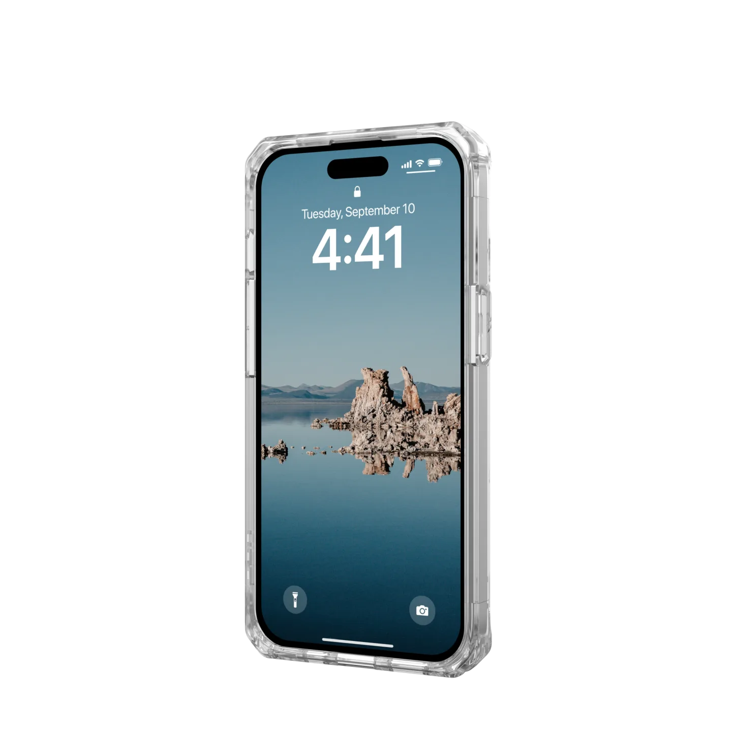 UAG Plyo Clear & MagSafe Case iPhone 16e/ 15 / 14 / 13 Standard 6.1 - Ice White