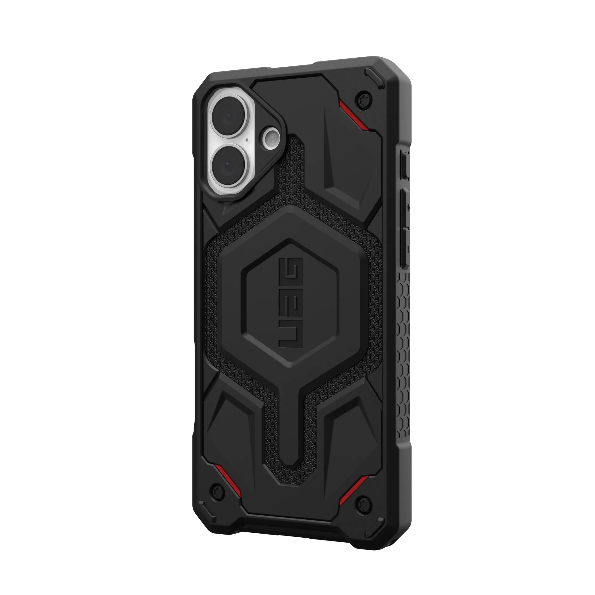 UAG Monarch Pro iPhone 16 Plus 6.7 Case & MagSafe - Kevlar Black