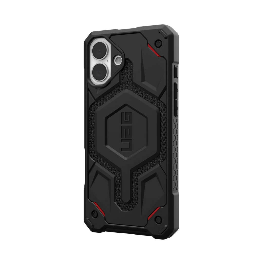 UAG Monarch Pro iPhone 16 Plus 6.7 Case & MagSafe - Kevlar Black